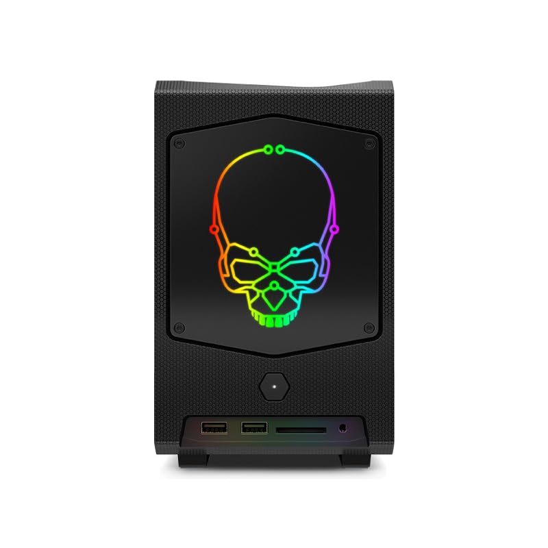 BRENUC NUC 11 Extreme Kit Beast Canyon NUC11BTMi7 Intel Core i7-11700B Gaming PC Barebone Supports 12'' Max Video Card Length, UHD, WiFi, Bluetooth, HDMI, USB 3.1, SD Card