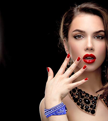 50% Off Barzel Leather Crystal Wrap Bracelets - $4.87 - Image 2