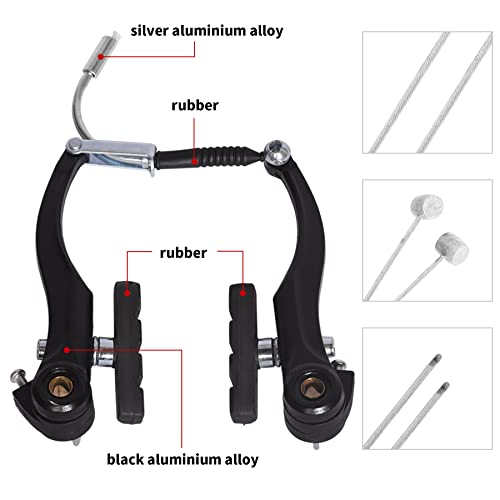 image for Gashwer Complete Bike Brakes Set, Universal Bike Front and Rear MTB Br