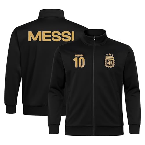 Image of Icon Sports Officially Licensed Argentine Football Association Lionel Messi Track Jacket - Unisex Kids
