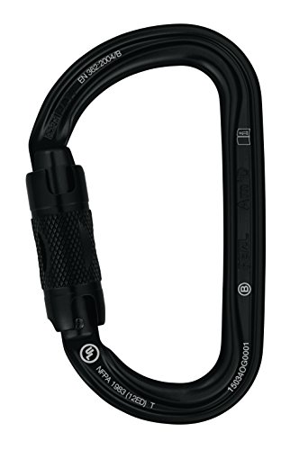 Mousqueton Petzl Am'D Twist-Lock pour vos sorties escalade en falaise et grande voie