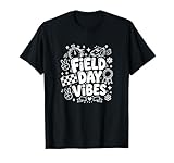 Field Play Day Vibes Teacher Student Kids 2026 Feliz día de Juego Camiseta