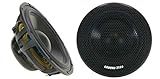 165 mm Sound-Quality Tief/Mitteltonlautsprecher mit Aluminium-Gusskorb und Aluminium-Membran; 165 mm SQ Tief-/Mitteltonlautsprecher; 50 mm Kupferschwingspule; Schwarz eloxierte Aluminium-Membran; Linearisierter Neodym-Antrieb; GZ-Design Aluminum-Druckgusskorb; Hochbelastbare 4 Ohm Ausführung; Inkl. GZ-Design Hexagon-Schutzgitter; Vergoldete Schraubanschlüsse; Inhalt: 2 Stück (1 Paar)