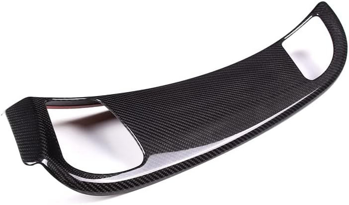 Dashboard Panel Decor Cover for Chevrolet Corvette C7 2014-2019, Center Console Passenger Decoration Panel Accessories, Dash Panel Cover Trim, Dry Carbon Fiber (Black) image 3