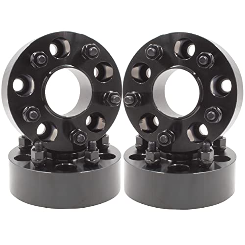 Wheel Accessories Parts Set of 4 2.00" Thickness M14x1.5 Wheel Spacers 70.50mm Hub Centric 5 x 114.3mm 5 x 4.50 Fits Ford Mustang 2015 to 2023