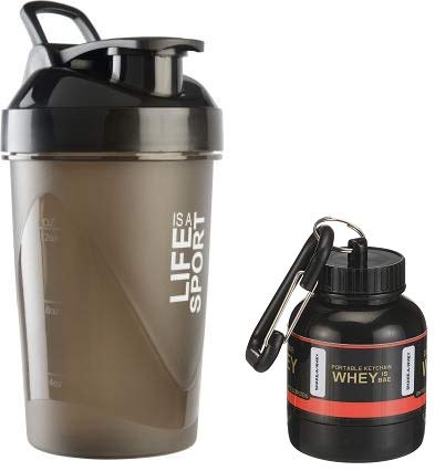 DOVEAZ Plastic Life is A Sport Shaker Bottle with Protein Funnel/Fuel Shaker/Gym Shaker/Protein Shaker/Sipper Bottle/Gym Bottle/Water Bottle, 500ml (Black) (B0876FNNWY) Amazon Price History, Amazon Price Tracker