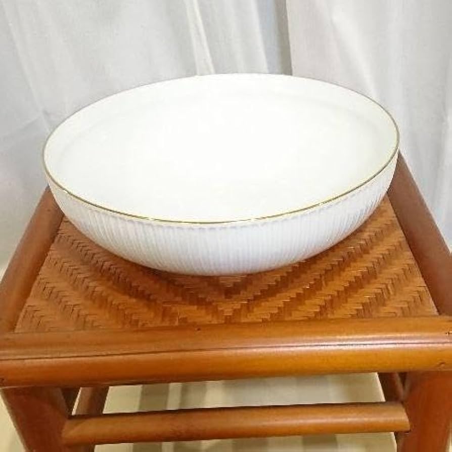 Amazon.co.jp: ノリタケ 大皿 深鉢 noritake ホワイト&ゴールド