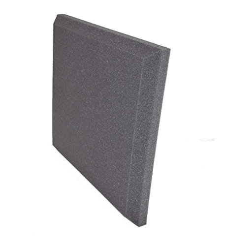 Panel insonorizante de poliuretano con esquinas redondeadas, 50 x 50 x 5 cm Cover