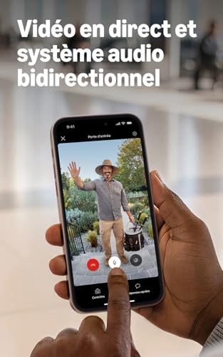 Ring sonnette vidéo sans fil (Battery Video Doorbell) (nouvelle génération) | Sonnette sans fil à installer soi-même | Retinal 2K | Zoom x6 | Batterie intégrée | Essai de 30 jours à l’abonnement Ring – vue 4