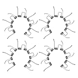 Lurrose 電動テンションスプリング交換用 20個 ステンレス製ヘアトリマースプリング バリカン修理部品 プロ 家庭用トリマーの精密トルク調