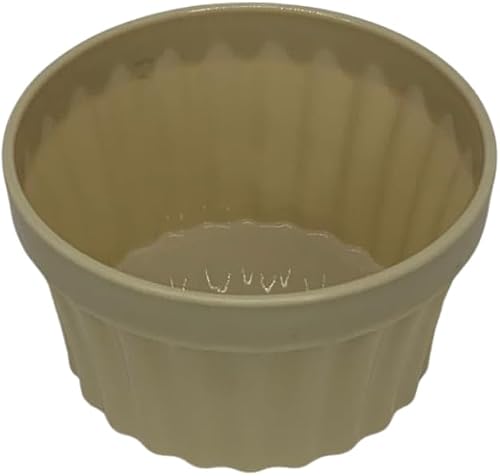 Sunplast Round Snack Bowl – Durable Plastic Bowl for Nuts, Chips & Snacks – SC-2582-GR (Beige)