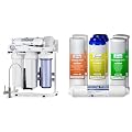 iSpring RCS5T Commercial Tankless Reverse Osmosis RO Water Filter System & F7-GAC for Standard 5-Stage Reverse Osmosis RO Systems 1-Year Replacement Supply