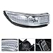 uxcell Right Rearview Mirror Turn Signal Lamp Housing for Toyota Yaris 11-19 No.817300D080