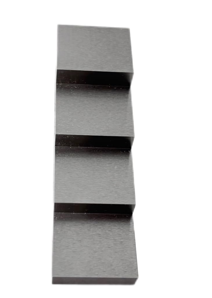 Thickness Calibration Blocks 304 Stainless Steel 4 Step 0.25" 0.5" 0.75" 1" Test Calibration Block for Thickness and linearity in NDT Testing