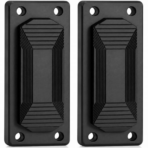 HEKAGURA Gun Magnet Mount, 45 lb Rating,Magnetic Gun Holster| Rubber Coated Gun Holder for Handgun, Shotgun, Rifles, Revolvers| Beside Holster, Using in Cars, Trucks, Wall, Desk