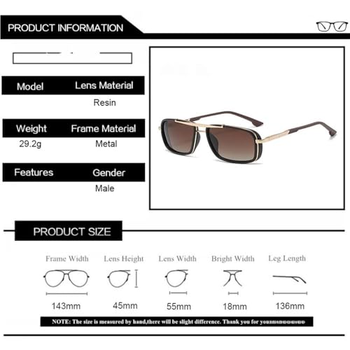Lunettes de soleil polarisées homme anti-éblouissement cyclisme rétro