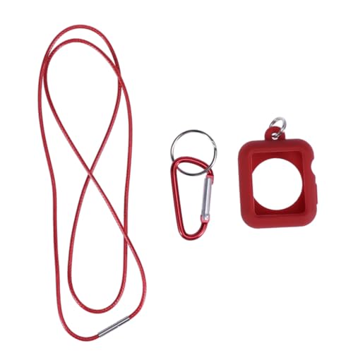 Carcasa protectora ligera con funda colgante de roja para evitar arañazos en smartwatch