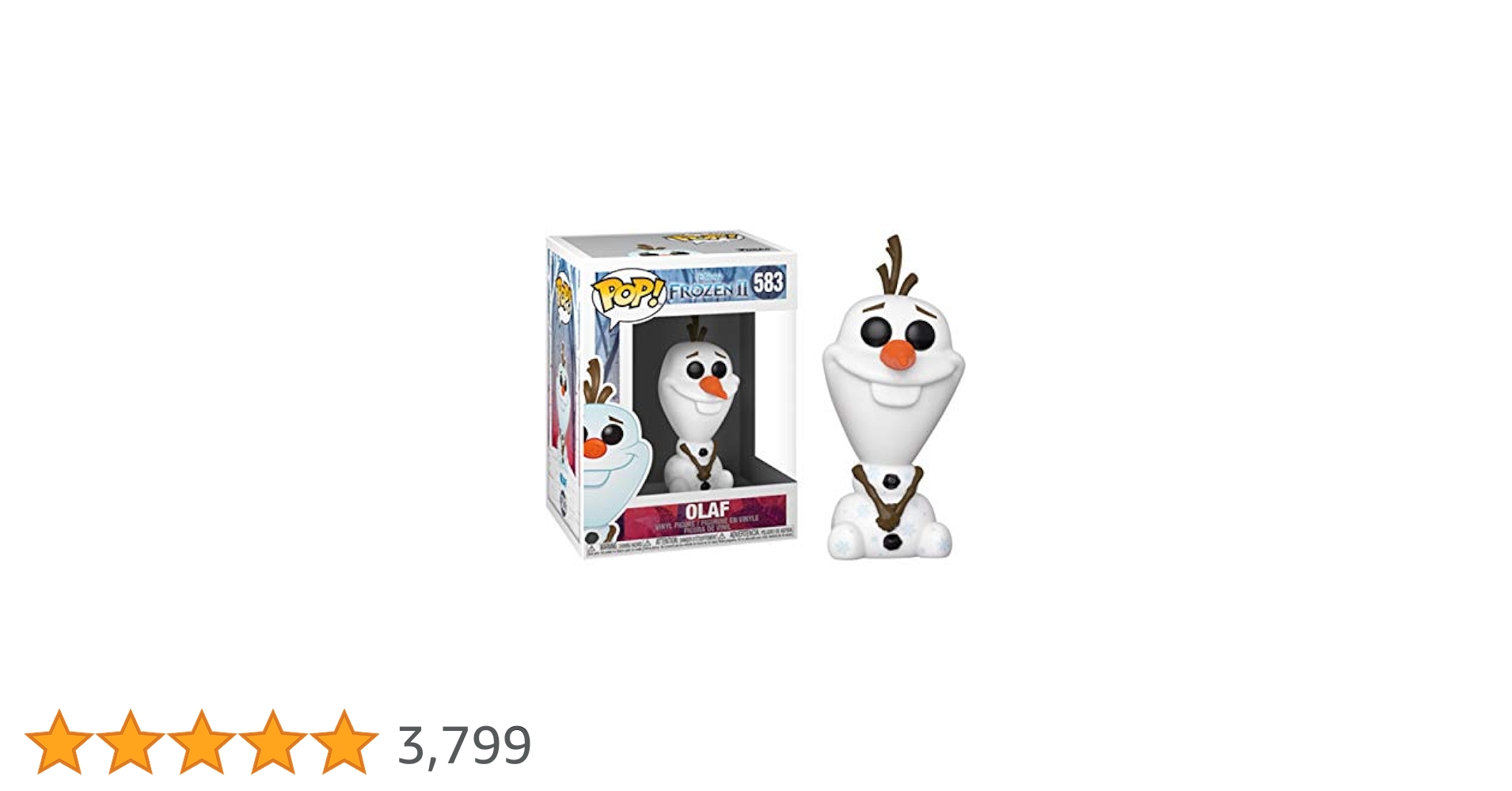 Funko Pop! Disney: Frozen 2 - Olaf, Figures - Amazon Canada