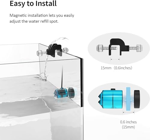 Image of Fzone Aquarium ATO Auto Top Off Refilling System with Dual Optical Sensor for All-in-One Tanks and Bottom Filtration Sumps
