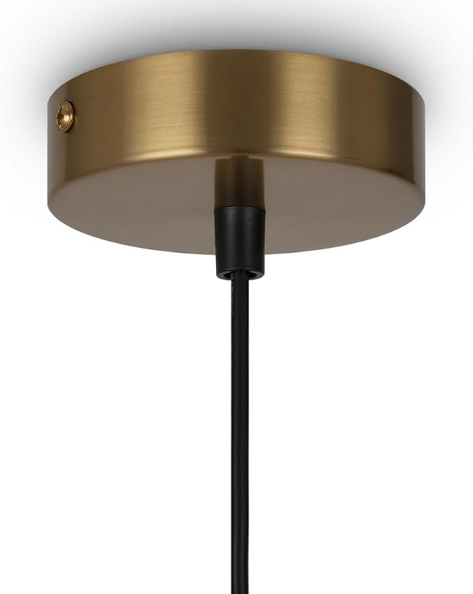 MAYTONI DECORATIVE LIGHTING Kroonluchter Woonkamer Hanglamp Modern Art Deco Verlichting, Ring Brass Metal, IP 20, AC 220-240, G9, 6 lampen (niet inbegrepen), 25 W, voor woonkamer, keuken, slaapkamer, eetkamer, kantoor photo 3