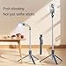XIHAMA Selfie Stick with Light, All in 1 Extendable Tripod Stand with Wireless Remote, Portable Mobile Phone Holder Camera Tripod Compatible with iPhone 17, GoPro, Android (Black & Light, 70 inch)