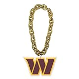 Aminco NFL Washington Commanders Team Fan Chain, Gold