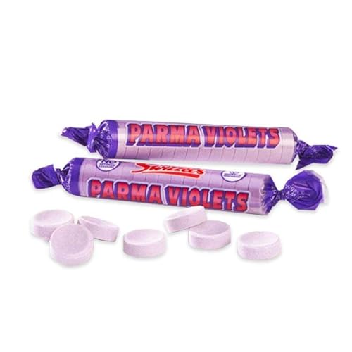 Parma Violets│ Pack of 50 │ Original Parma Violets Retro Sweets Pack of 50 by Candy Hive - Timeless Treats, Authentic Flavour