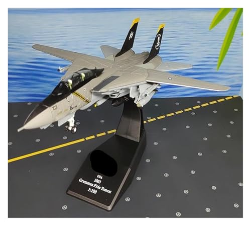 F14A Grumman Tomcat kit de avión militar escala 1/100 metal VF103 6