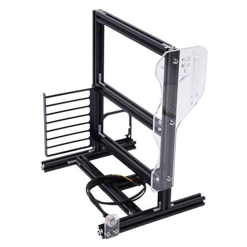 Banco de pruebas PC ATX, bastidor abierto para motherboard de computadora DIY, gabinete abierto para ITX/ATX/MATX, color negro miniatura 1