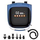 20PSI高圧電動パドルボードポンプ、ポータブル12V DC SUPエアポンプ、スタンドアップパドルボード、カヤック、テント用