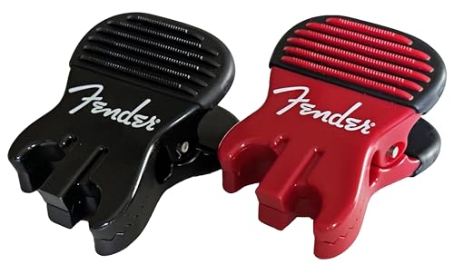FENDER Patented Callus Builder & Finger Strengthener – includes 8-lb and 15-lb Resistance Finger Exerciser for Guitar, Bass – Guitar Finger & Grip Strength Tool – Ideal Guitar & Bass Accessories