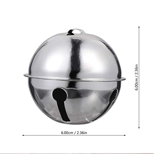 6 Sinos Jingle Bells Artesanato da EXCEART Pequenos Pratos Decorativos de Sinos para o Natal