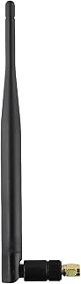 Antena de terminal resistente para dispositivos LoRa, 868 MHz, ganancia de 5 dBi, color negro