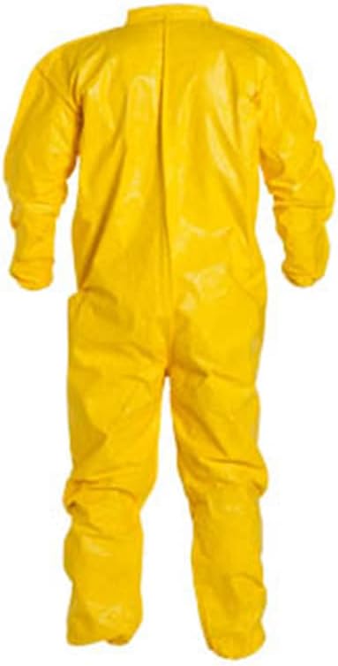 Dupont Personal Protection Tychem Qc Coveralls With Elastic Wrists And Ankles, Qc125b-2x