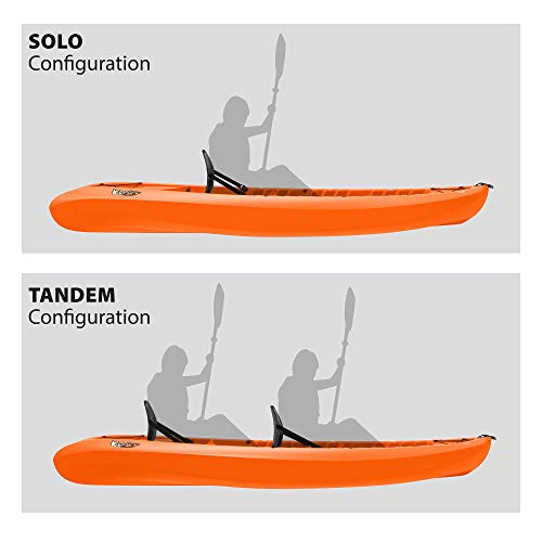 Lifetime Kokanee Sit-On-Top Kayak, Orange, 10'6" #TOP6