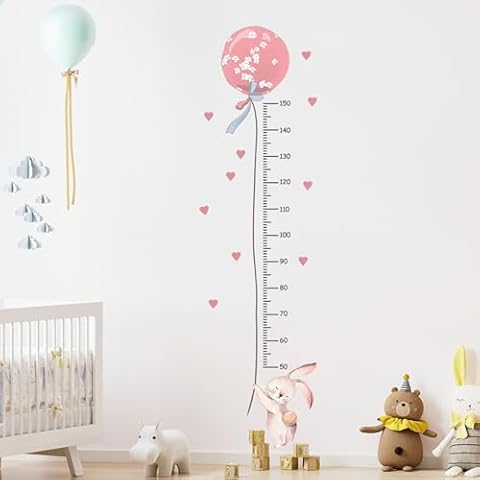 Yawdil Balloon Rabbit Height Measurement Chart Cover