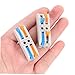 MAGICLULU 10pcs Lever Wire Connector Block Electrical Splice Connectors for Safe Connections Flame-Retardant Insulation Reusable No Tools Required Multi Compatibility