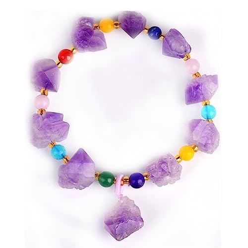 Bracelet en jade violet en pierre naturelle pour sublimer vos tenues quotidiennes