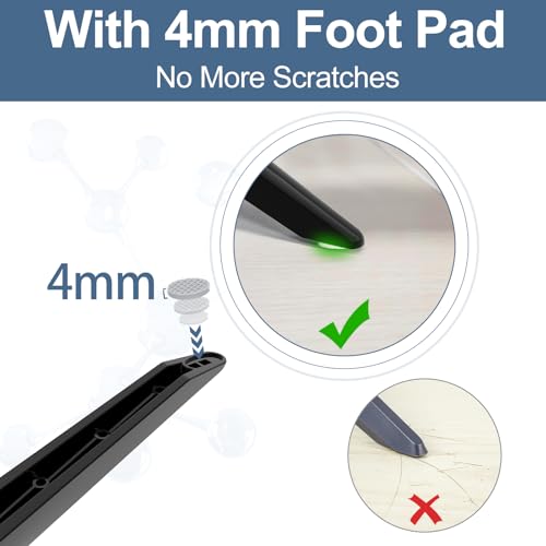 TV Stand for Insignia TV Legs Replacement, Not Universal, Easy to Install, for Insignia TV Stand Legs, Please Check Compatibility in Description and Images - Thumbnail 5