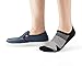 Hicomlor No Show Socks with Non-Slip Grip for Men & Women - Colorful Low Cut Socks with Breathable Mesh & Hidden Liner - 5 Pairs Size 7-12