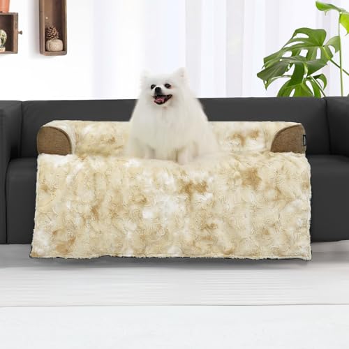 Calming Dog Couch Bed for Medium Dog/Cats 88.9 x 78.7 cm h O\ p}bg JE`Jo[ ƋveN^[p ~ ӂӂ blunique ybgxbh JE` \t@ ^C_C