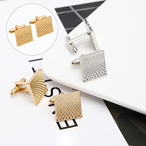Gemelos cuadrados para bodas y eventos formales con estilo clásico 5
