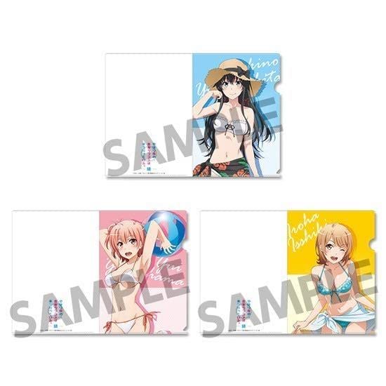 やはり俺の青春ラブコメは間違っている　続　クリアファイルセット　1〜9 HS限定】やはり俺の青春ラブコメはまちがっている。続 クリア