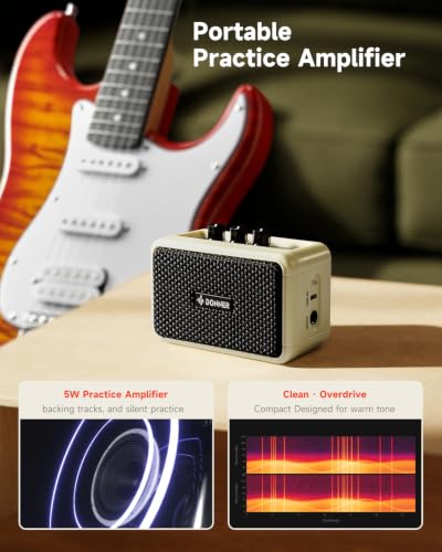Donner DST-90 39" Beginner Electric Guitar Kit with Amp, Icetea Burst - image 5
