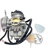 moteur quad kymco 400 Compatibilité des modèles : conçu pour s'adapter aux modèles ODES 400 400 cc LTZ400 LZ400 ATV Quad UTV avec spécifications de moteur 179F 15 pour une correspondance d'installation précise. Carburateur de remplacement direct : fonctionne comme une unité de remplacement complète pour votre carburateur existant pour restaurer l'alimentation en carburant et les performances du moteur. offrent des performances lors d'une utilisation prolongée. Large plage d'utilisation : convient à diverses applications récréatives, y compris les VTT et UTV alimentés par des moteurs 400 cc 179F compatibles.