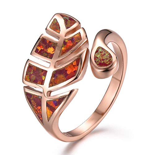 Preisvergleich Produktbild Nobrand Damen-Ring in Blattform