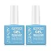 Nail Polish Remover, Quickly Bursting Removes Soak-Off Gel Nail Polish, Pack of 2 Units