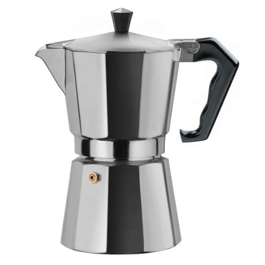Gnali & Zani BRA006 Brasil Coffee Maker 6 Tassen alu