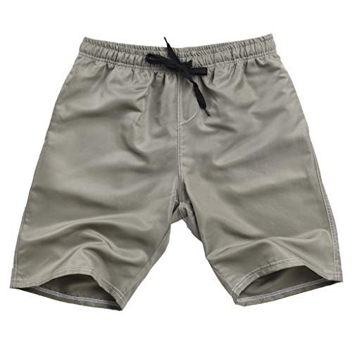 Short de bain homme gris idéal pour la plage en été