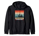 Photo Gallery rotterdam paesi bassi retro vintage tramonto skyline felpa con cappuccio Photo Gallery rotterdam paesi bassi retro vintage tramonto skyline felpa con cappuccio